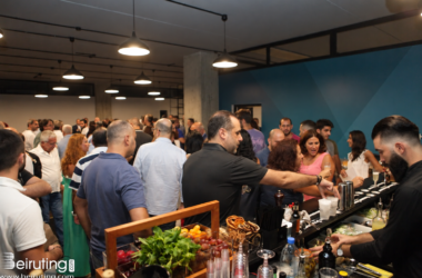 Guests at the Champville Alumni Club House inauguration on 31 July 2019. Photo credit: Beiruting.