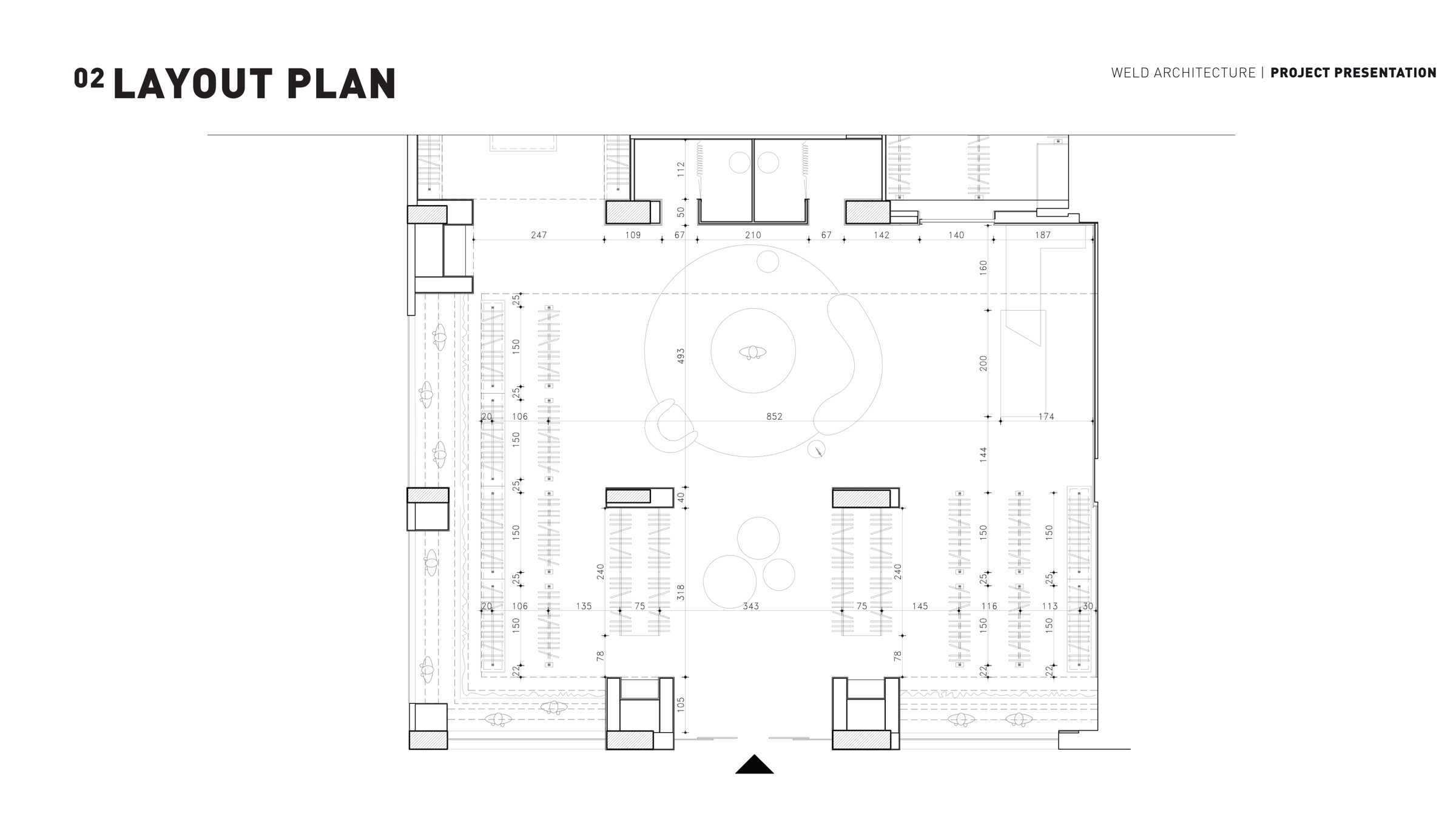 Ciel Boutique preliminary main retail layout